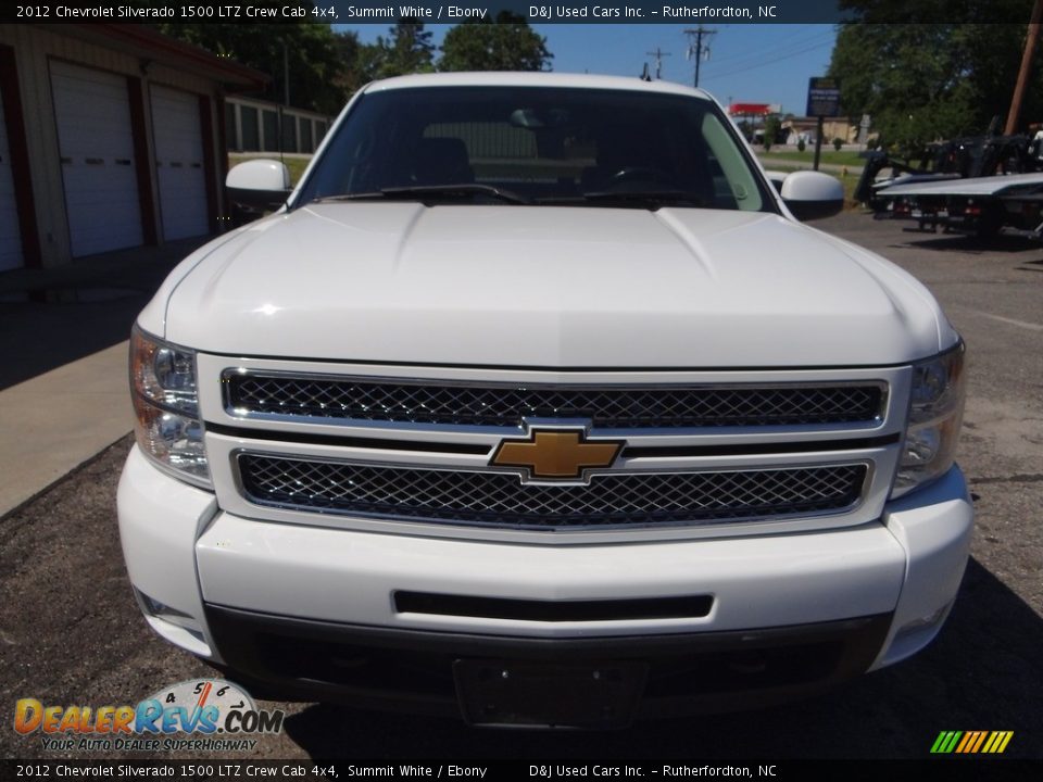 2012 Chevrolet Silverado 1500 LTZ Crew Cab 4x4 Summit White / Ebony Photo #4