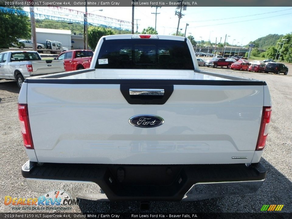 2019 Ford F150 XLT SuperCrew 4x4 Oxford White / Earth Gray Photo #3