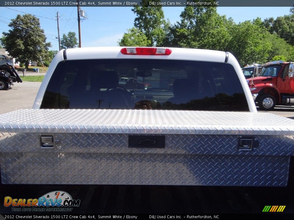 2012 Chevrolet Silverado 1500 LTZ Crew Cab 4x4 Summit White / Ebony Photo #9