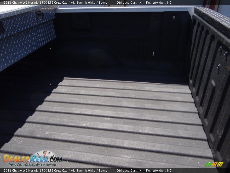 2012 Chevrolet Silverado 1500 LTZ Crew Cab 4x4 Summit White / Ebony Photo #10