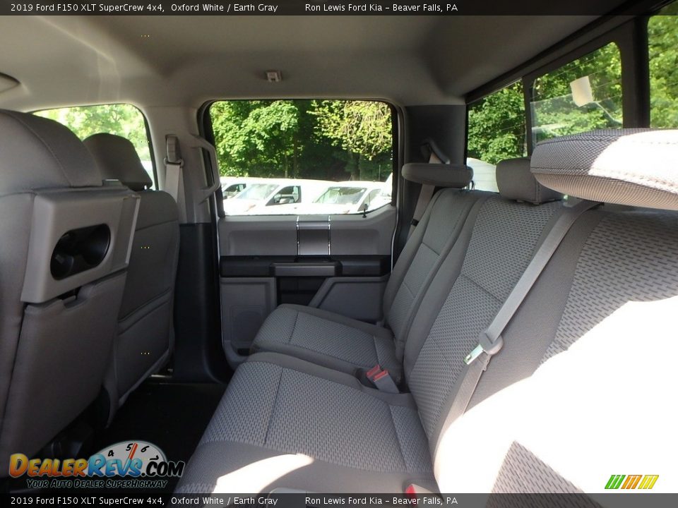 2019 Ford F150 XLT SuperCrew 4x4 Oxford White / Earth Gray Photo #11