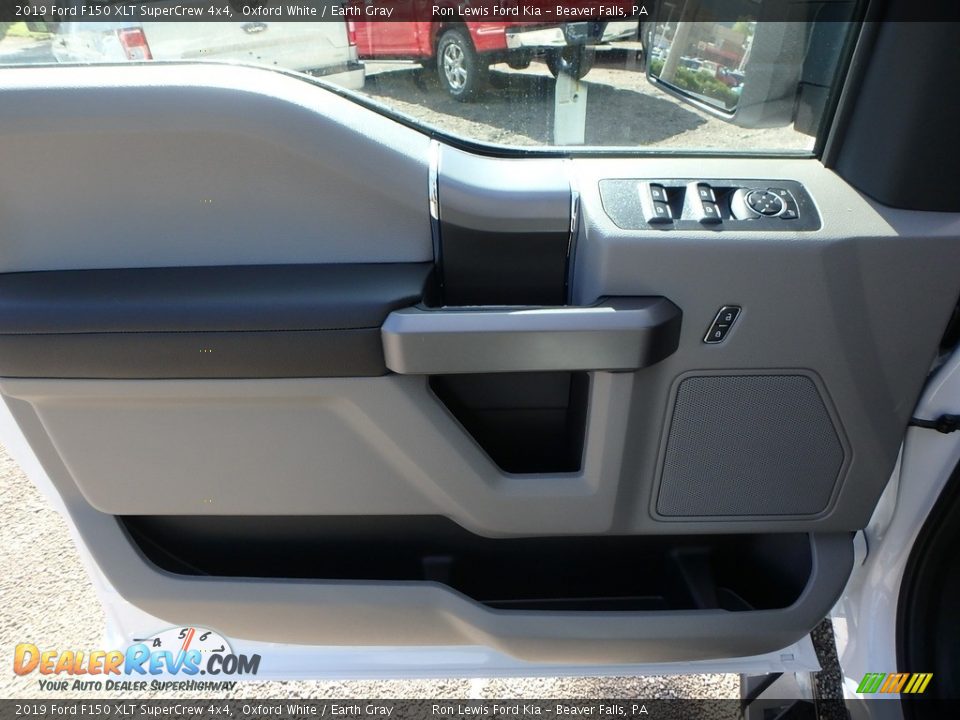 2019 Ford F150 XLT SuperCrew 4x4 Oxford White / Earth Gray Photo #13