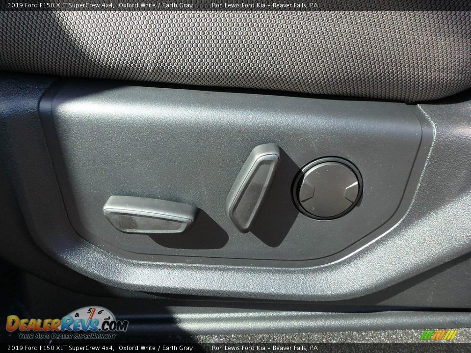 2019 Ford F150 XLT SuperCrew 4x4 Oxford White / Earth Gray Photo #15