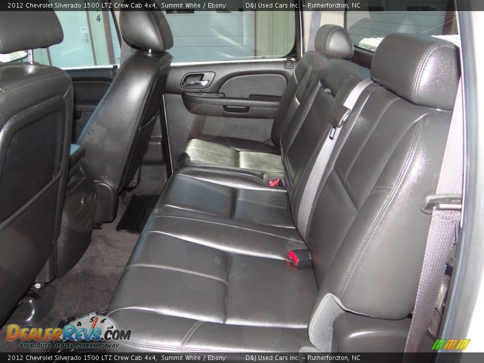 2012 Chevrolet Silverado 1500 LTZ Crew Cab 4x4 Summit White / Ebony Photo #20
