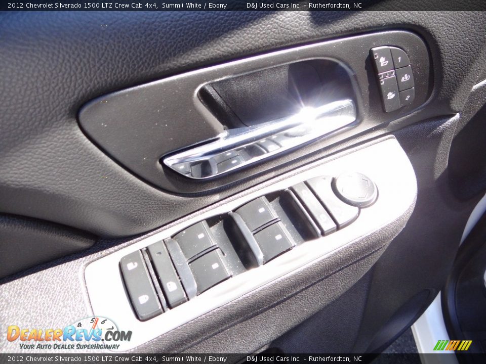 2012 Chevrolet Silverado 1500 LTZ Crew Cab 4x4 Summit White / Ebony Photo #21
