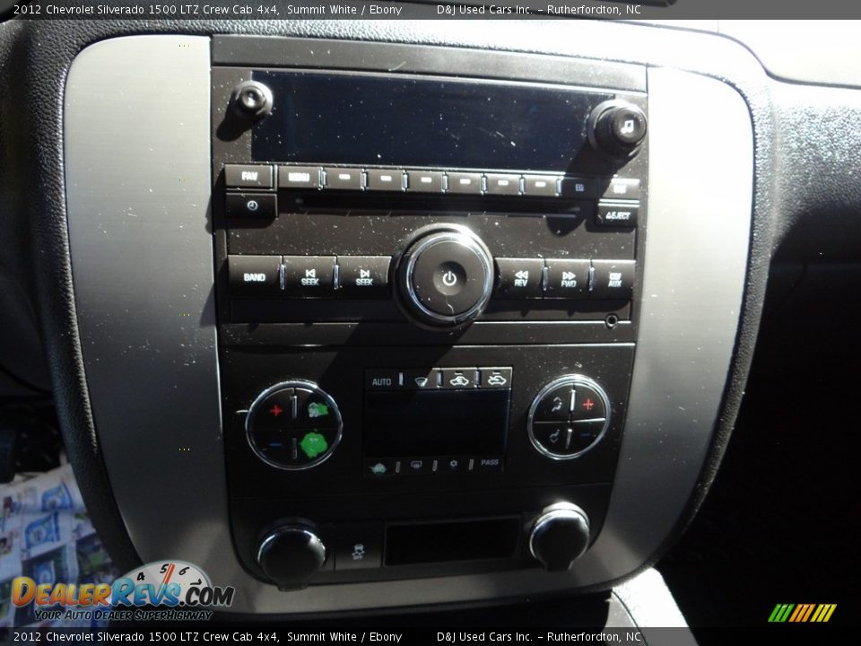 2012 Chevrolet Silverado 1500 LTZ Crew Cab 4x4 Summit White / Ebony Photo #23