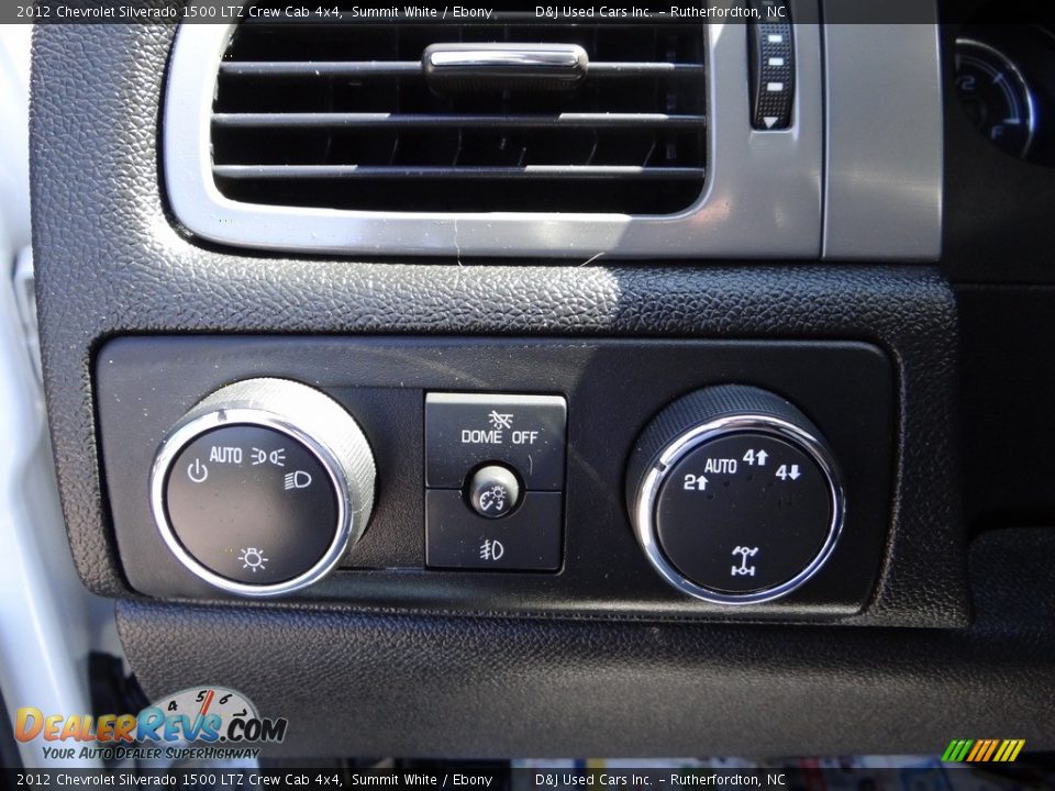 2012 Chevrolet Silverado 1500 LTZ Crew Cab 4x4 Summit White / Ebony Photo #28