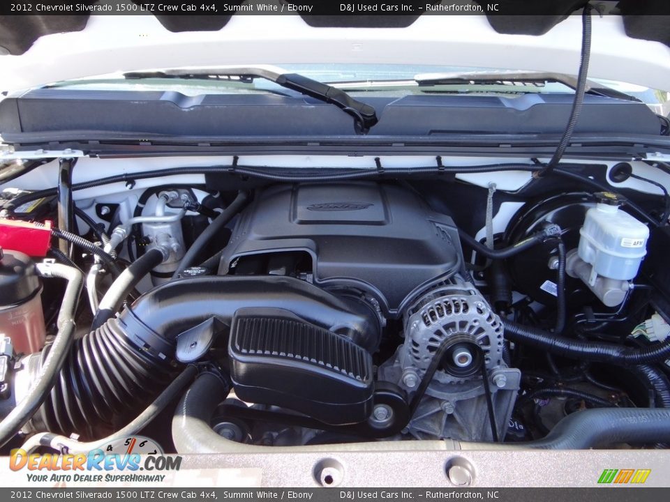 2012 Chevrolet Silverado 1500 LTZ Crew Cab 4x4 Summit White / Ebony Photo #29