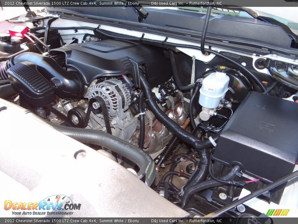 2012 Chevrolet Silverado 1500 LTZ Crew Cab 4x4 Summit White / Ebony Photo #31