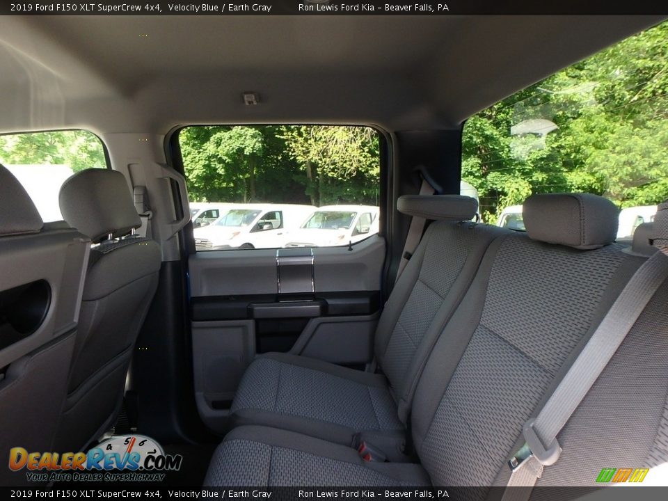 2019 Ford F150 XLT SuperCrew 4x4 Velocity Blue / Earth Gray Photo #11