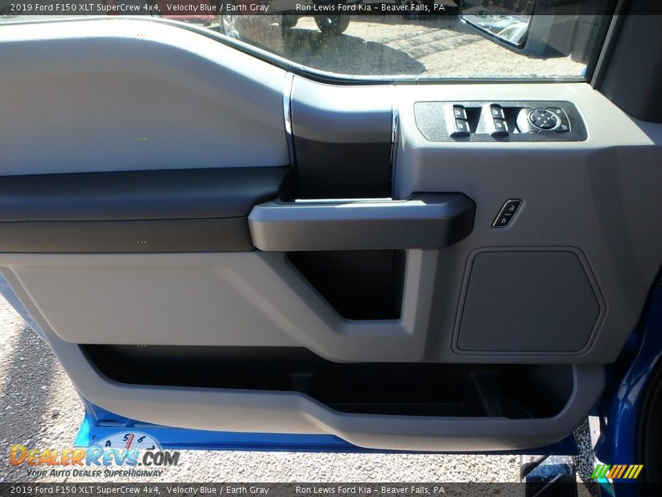 2019 Ford F150 XLT SuperCrew 4x4 Velocity Blue / Earth Gray Photo #13