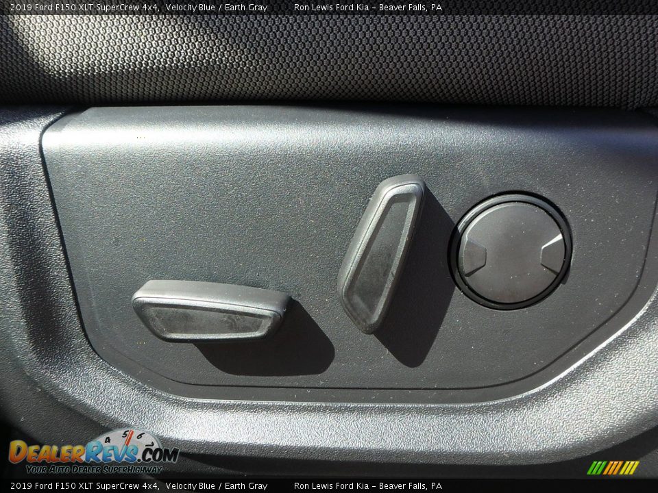 2019 Ford F150 XLT SuperCrew 4x4 Velocity Blue / Earth Gray Photo #15