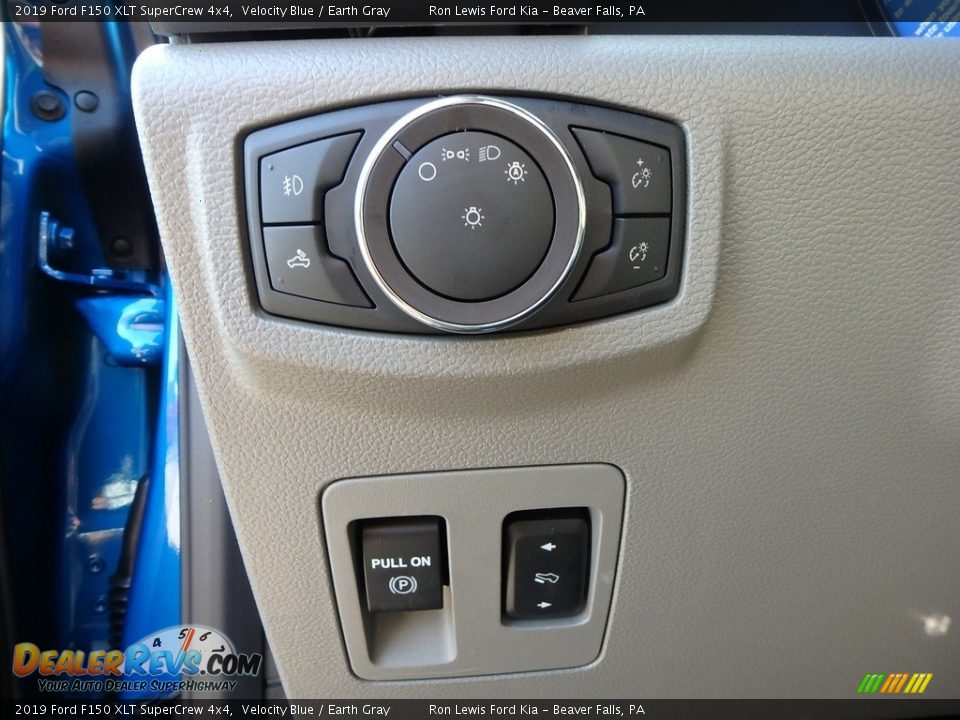 2019 Ford F150 XLT SuperCrew 4x4 Velocity Blue / Earth Gray Photo #16