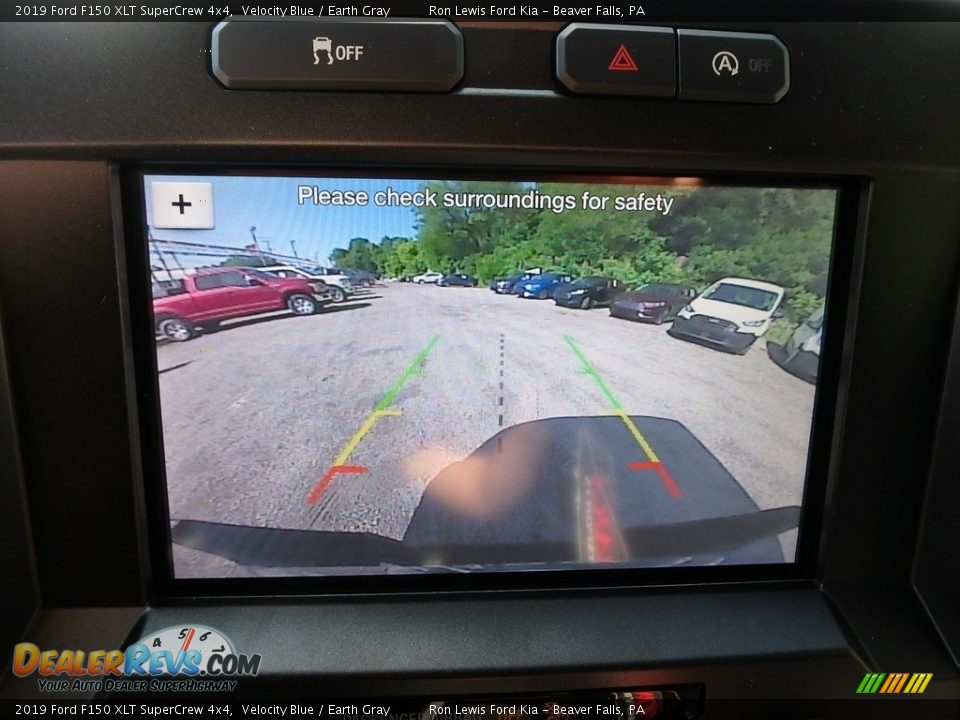 2019 Ford F150 XLT SuperCrew 4x4 Velocity Blue / Earth Gray Photo #20
