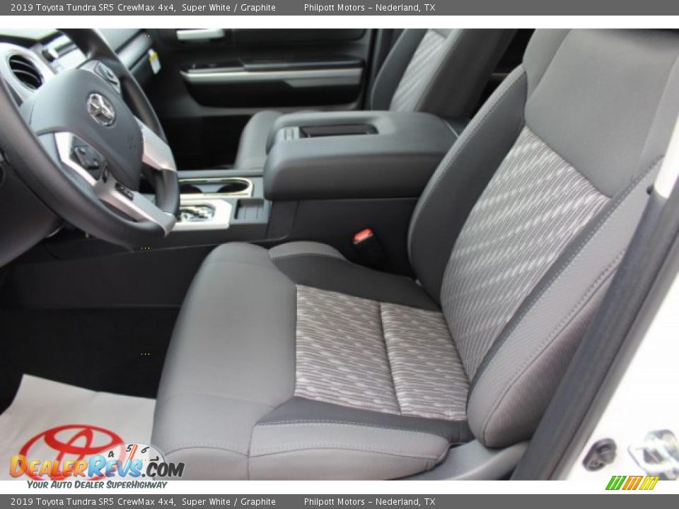 2019 Toyota Tundra SR5 CrewMax 4x4 Super White / Graphite Photo #7