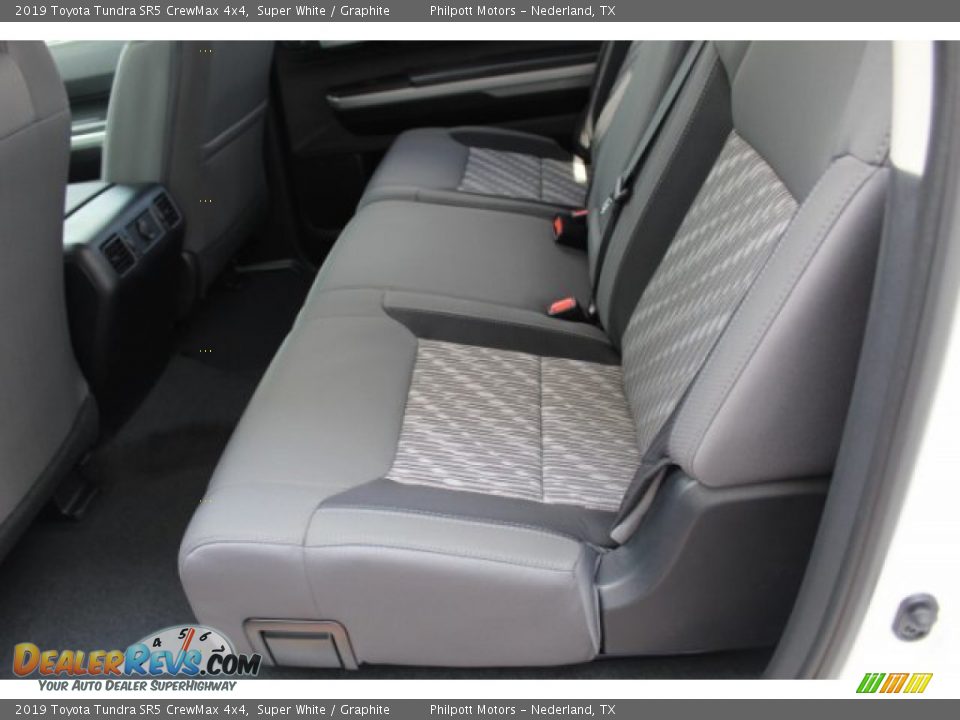 2019 Toyota Tundra SR5 CrewMax 4x4 Super White / Graphite Photo #10
