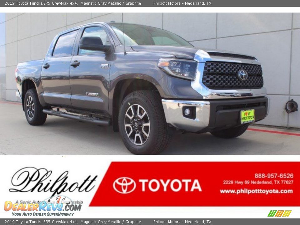 2019 Toyota Tundra SR5 CrewMax 4x4 Magnetic Gray Metallic / Graphite Photo #1