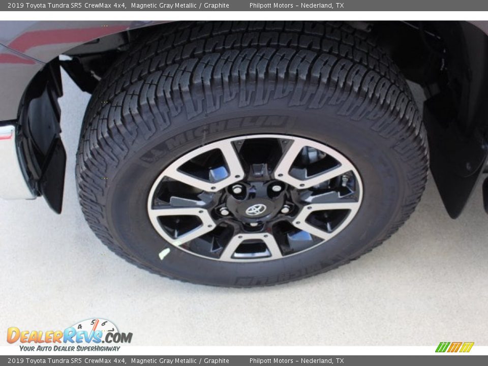 2019 Toyota Tundra SR5 CrewMax 4x4 Magnetic Gray Metallic / Graphite Photo #5
