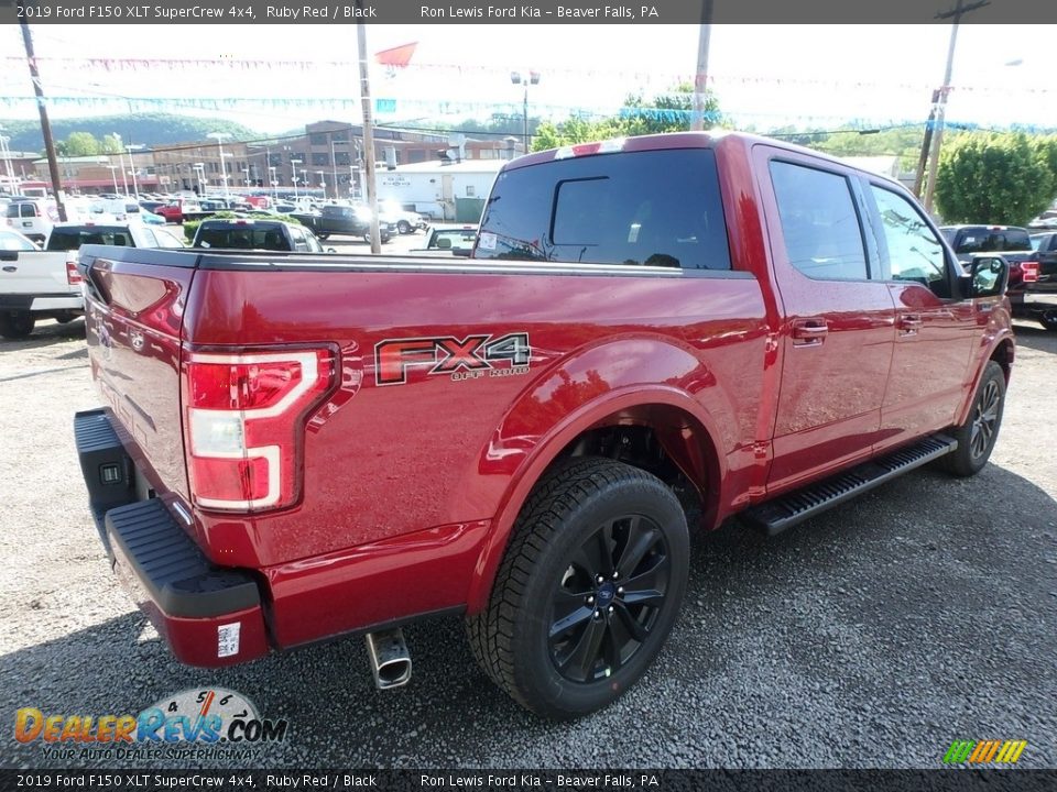 2019 Ford F150 XLT SuperCrew 4x4 Ruby Red / Black Photo #2