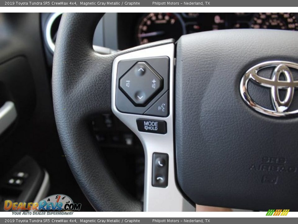 2019 Toyota Tundra SR5 CrewMax 4x4 Magnetic Gray Metallic / Graphite Photo #18
