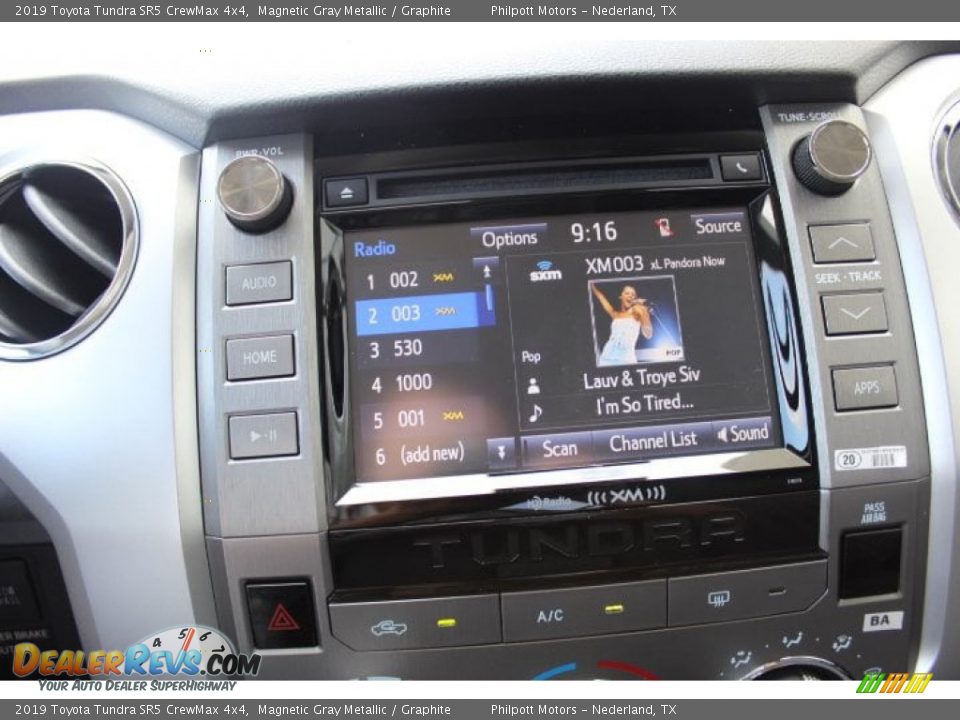 2019 Toyota Tundra SR5 CrewMax 4x4 Magnetic Gray Metallic / Graphite Photo #20