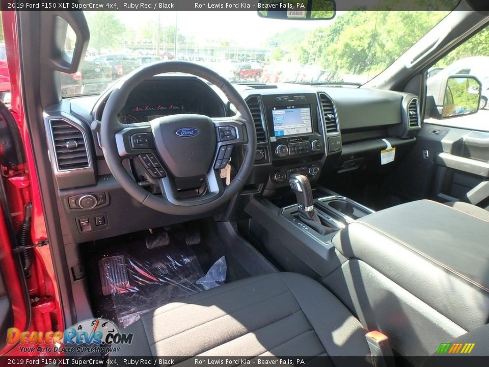 2019 Ford F150 XLT SuperCrew 4x4 Ruby Red / Black Photo #12