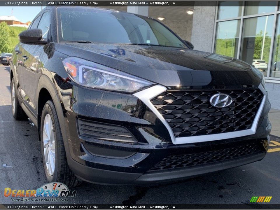 2019 Hyundai Tucson SE AWD Black Noir Pearl / Gray Photo #1