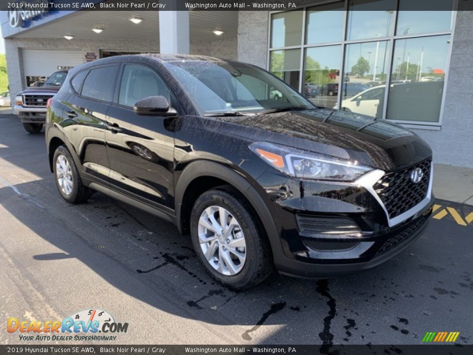 2019 Hyundai Tucson SE AWD Black Noir Pearl / Gray Photo #2