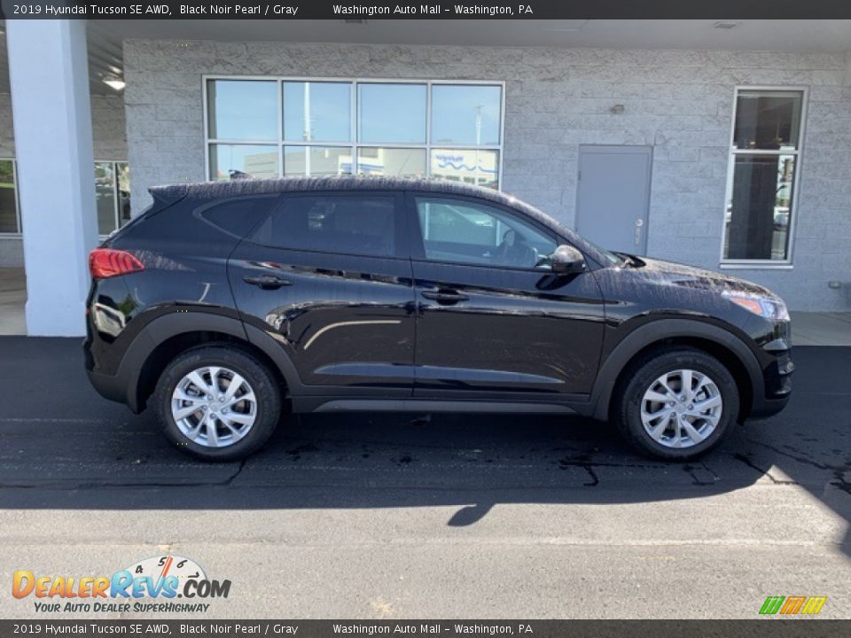 2019 Hyundai Tucson SE AWD Black Noir Pearl / Gray Photo #3