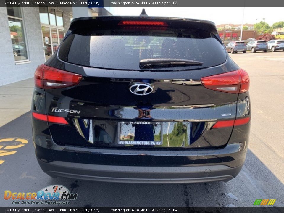 2019 Hyundai Tucson SE AWD Black Noir Pearl / Gray Photo #5