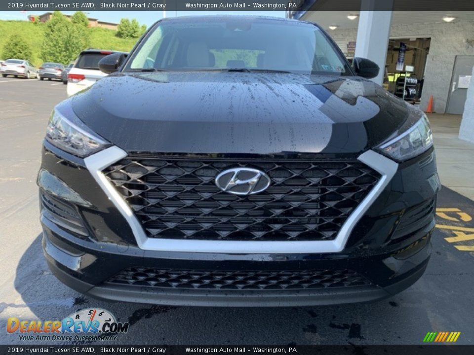 2019 Hyundai Tucson SE AWD Black Noir Pearl / Gray Photo #8