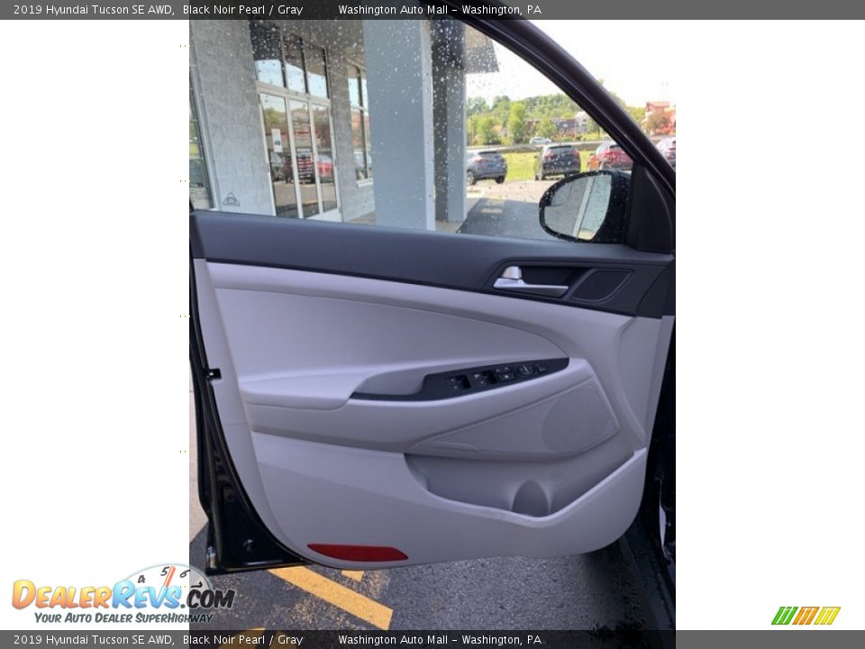 2019 Hyundai Tucson SE AWD Black Noir Pearl / Gray Photo #11