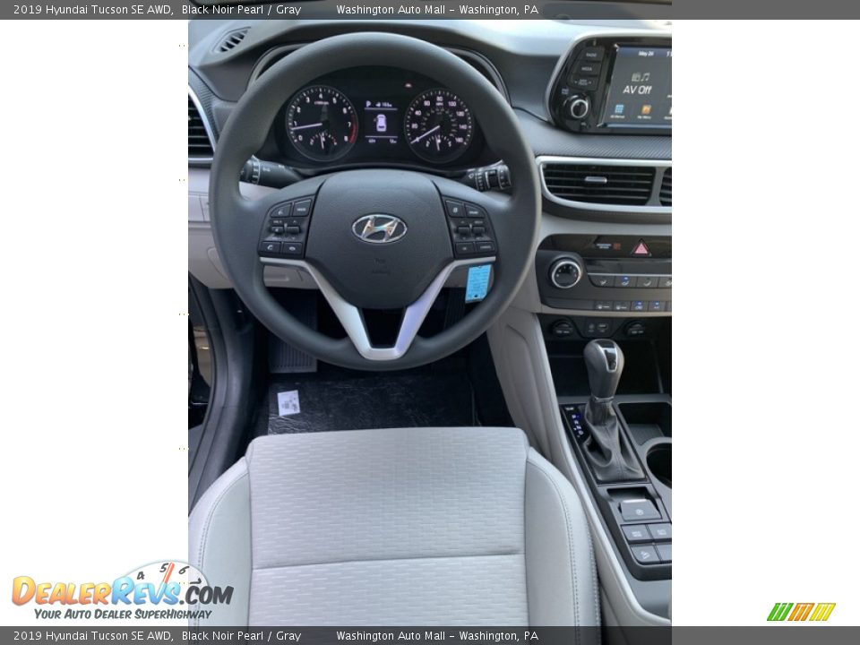 2019 Hyundai Tucson SE AWD Black Noir Pearl / Gray Photo #14