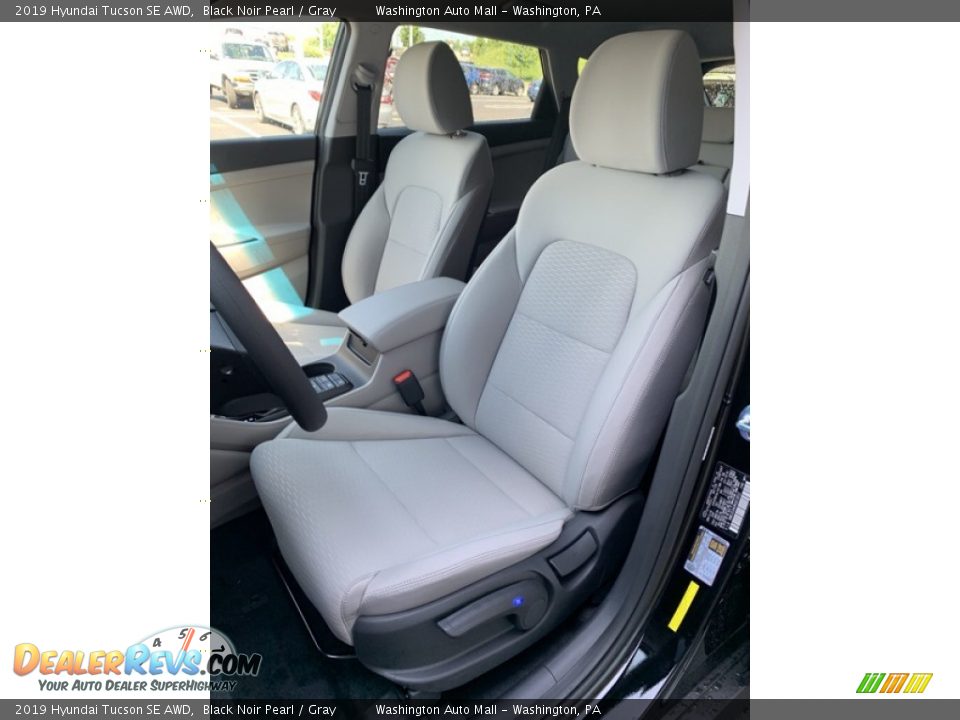 2019 Hyundai Tucson SE AWD Black Noir Pearl / Gray Photo #15