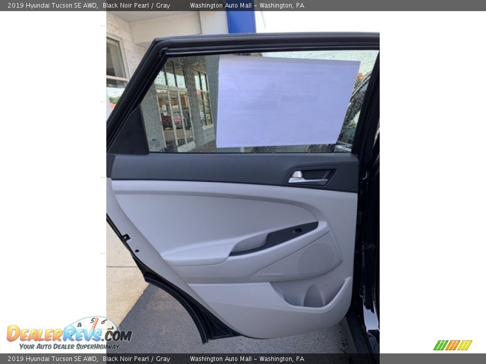 2019 Hyundai Tucson SE AWD Black Noir Pearl / Gray Photo #17