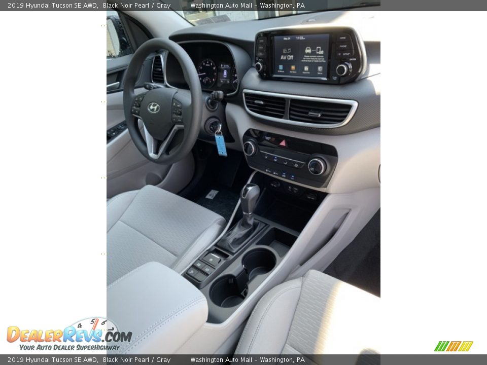 2019 Hyundai Tucson SE AWD Black Noir Pearl / Gray Photo #29