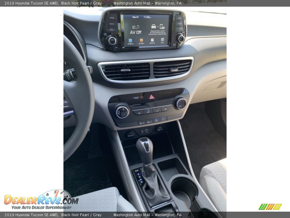 2019 Hyundai Tucson SE AWD Black Noir Pearl / Gray Photo #32