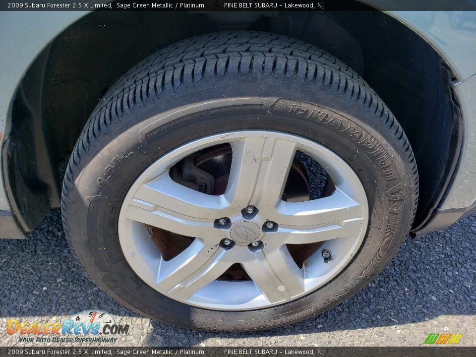 2009 Subaru Forester 2.5 X Limited Sage Green Metallic / Platinum Photo #9