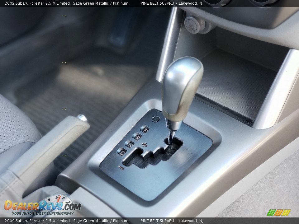 2009 Subaru Forester 2.5 X Limited Sage Green Metallic / Platinum Photo #13