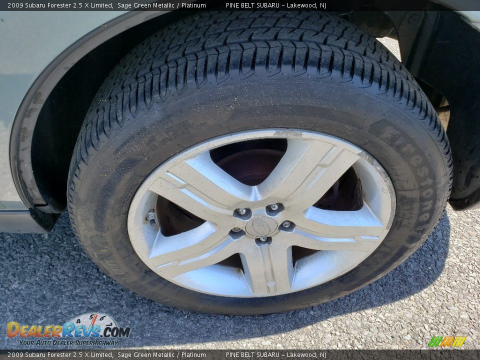 2009 Subaru Forester 2.5 X Limited Sage Green Metallic / Platinum Photo #21