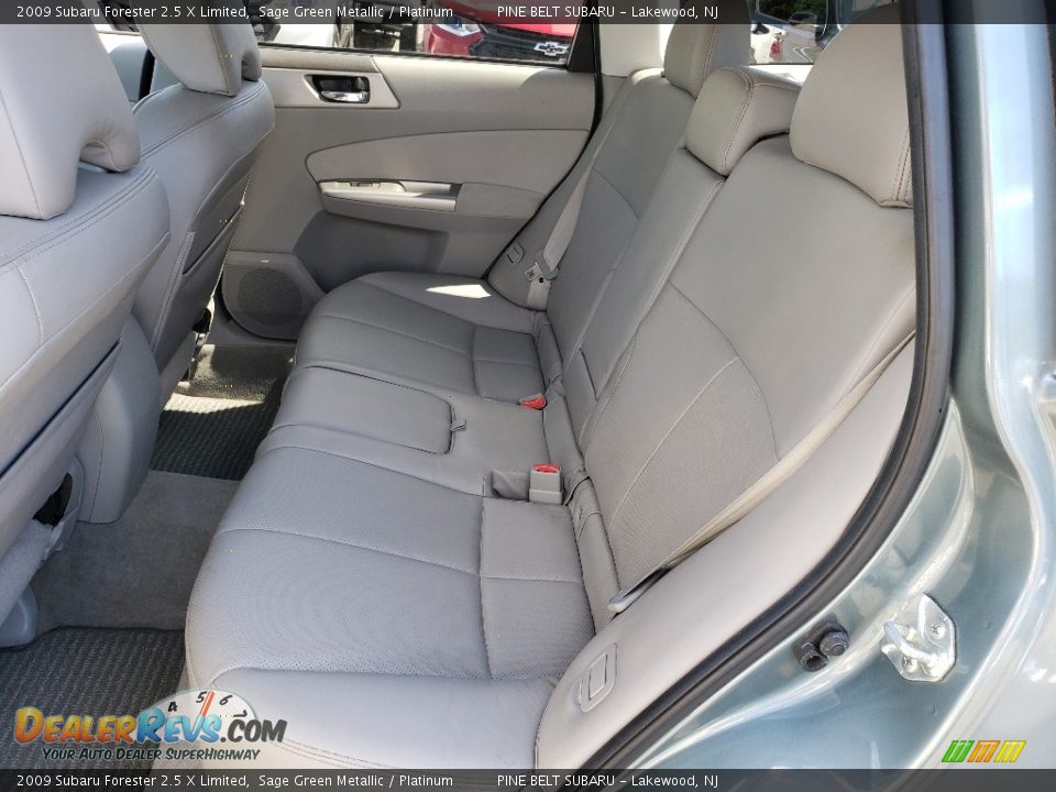 2009 Subaru Forester 2.5 X Limited Sage Green Metallic / Platinum Photo #23