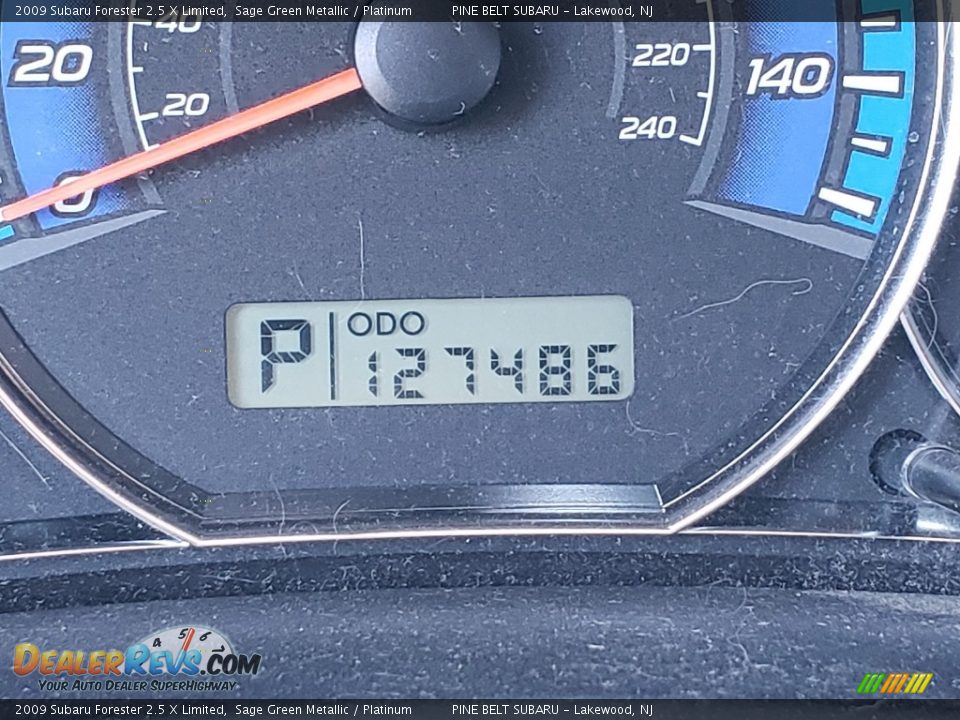 2009 Subaru Forester 2.5 X Limited Sage Green Metallic / Platinum Photo #31