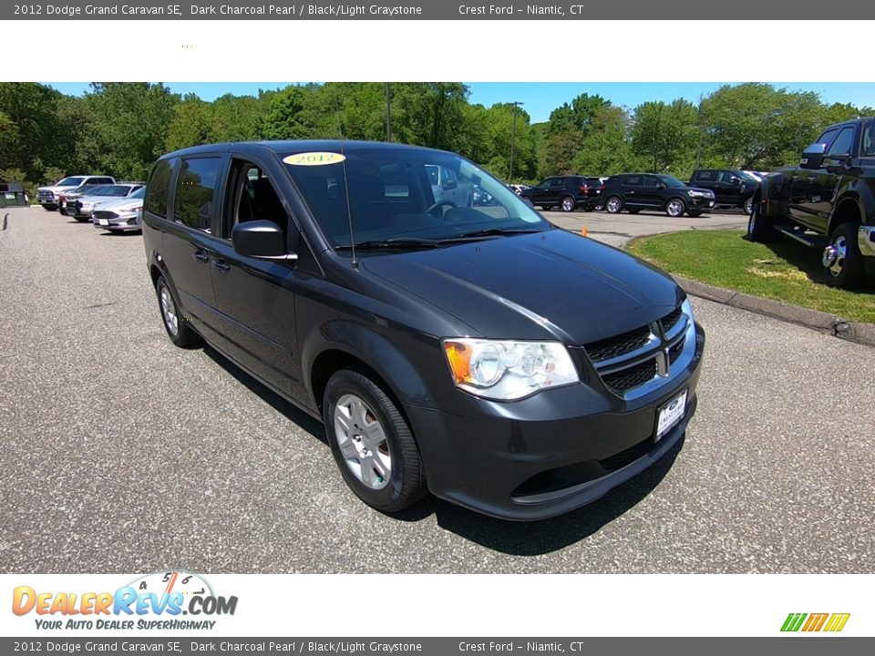 2012 Dodge Grand Caravan SE Dark Charcoal Pearl / Black/Light Graystone Photo #1