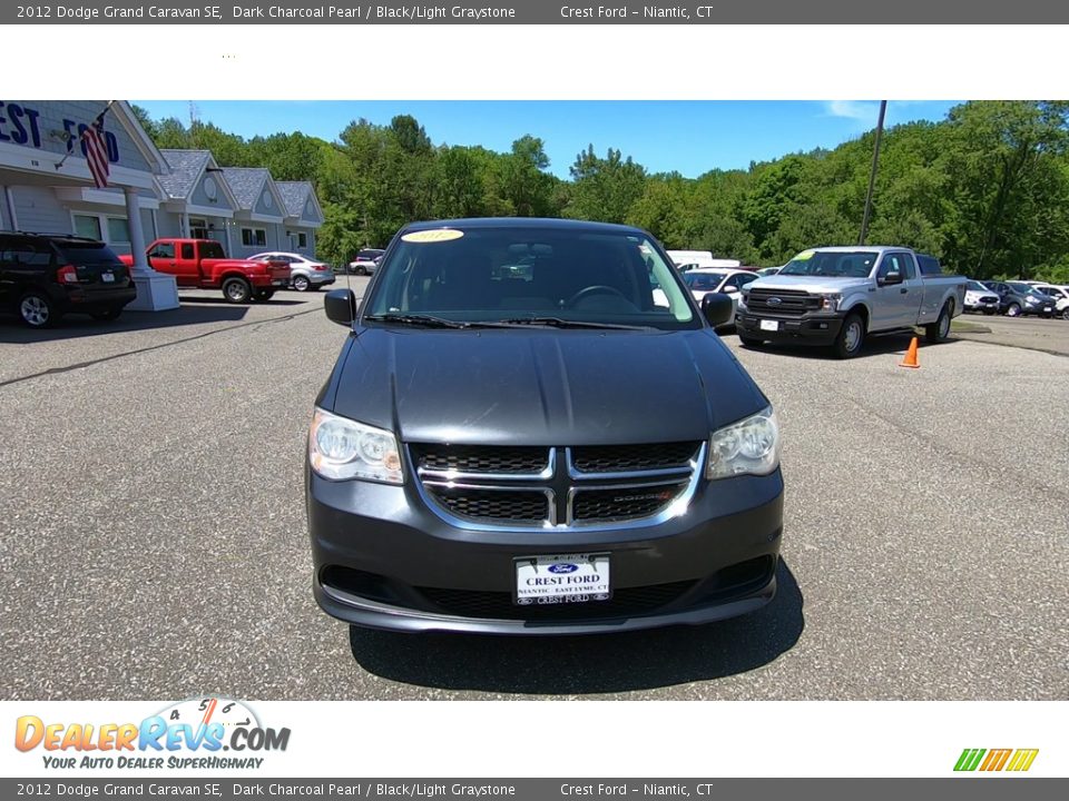 2012 Dodge Grand Caravan SE Dark Charcoal Pearl / Black/Light Graystone Photo #2