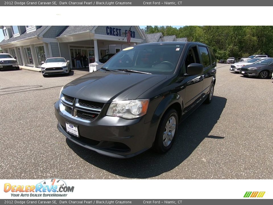 2012 Dodge Grand Caravan SE Dark Charcoal Pearl / Black/Light Graystone Photo #3