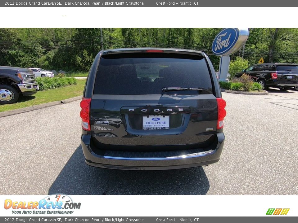 2012 Dodge Grand Caravan SE Dark Charcoal Pearl / Black/Light Graystone Photo #6