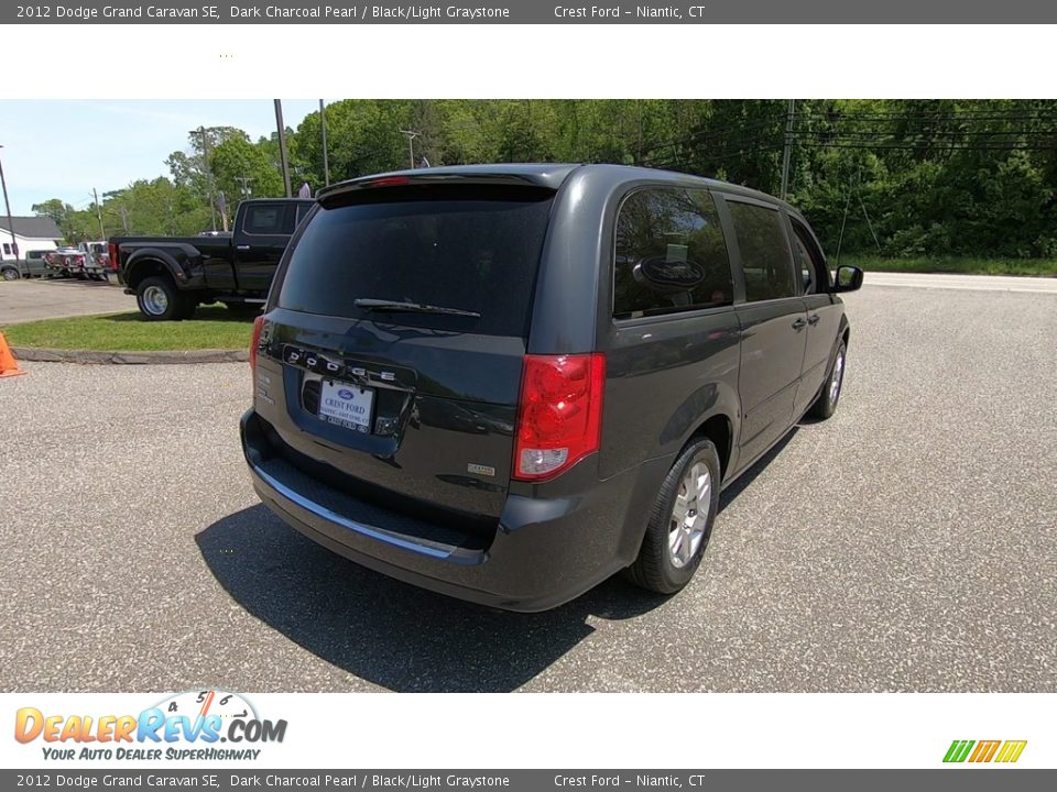2012 Dodge Grand Caravan SE Dark Charcoal Pearl / Black/Light Graystone Photo #7