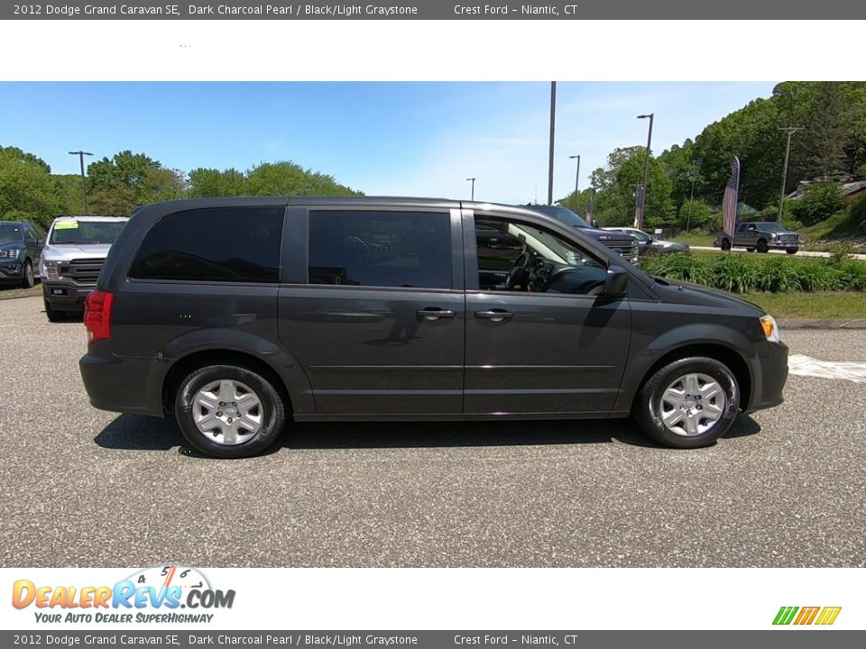 2012 Dodge Grand Caravan SE Dark Charcoal Pearl / Black/Light Graystone Photo #8