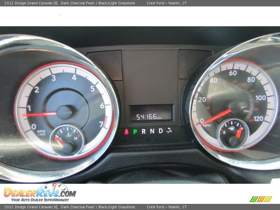 2012 Dodge Grand Caravan SE Dark Charcoal Pearl / Black/Light Graystone Photo #13