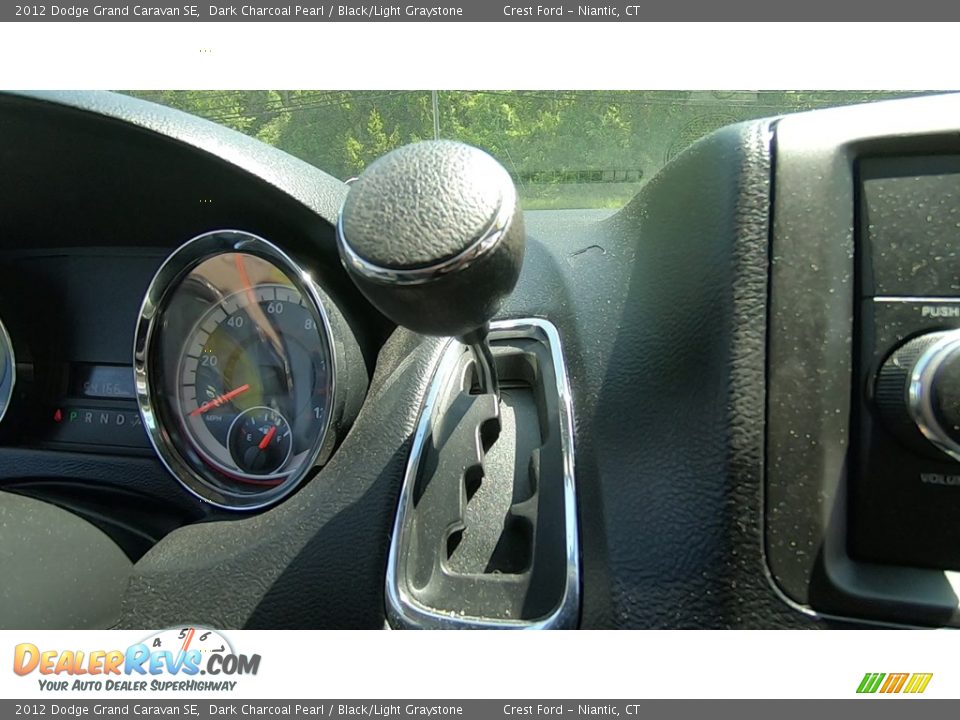 2012 Dodge Grand Caravan SE Dark Charcoal Pearl / Black/Light Graystone Photo #16